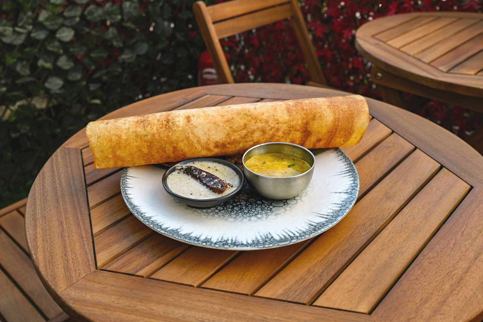 Paper roast masala dosa de Chennai