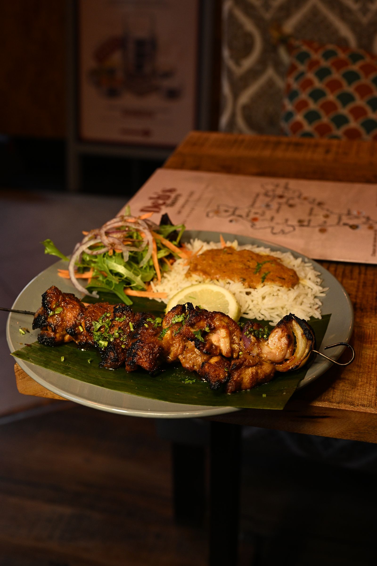 Tandoori chicken tikka du vieux Delhi